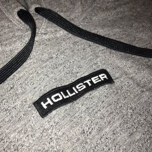 Heather Gray Mens Hollister Hoodie